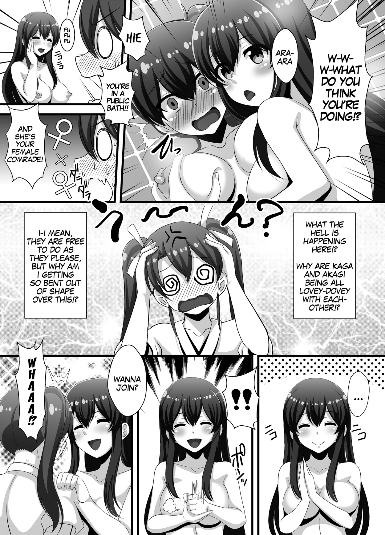 Hentai Manga Comic-This Base Is Filled With Nothing But Yuri! Vol.3-Read-5